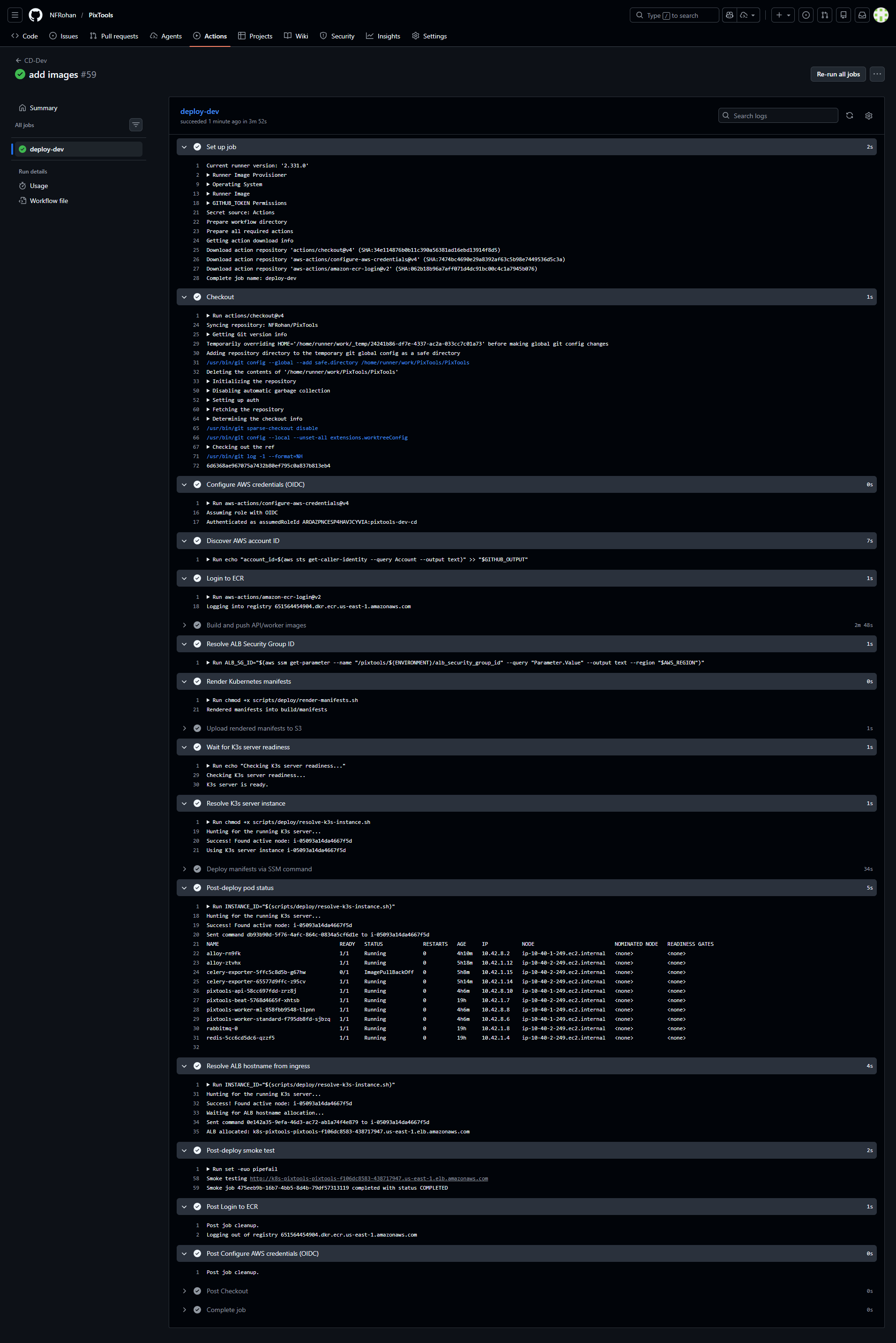Continuous Deployment Pipeline Success